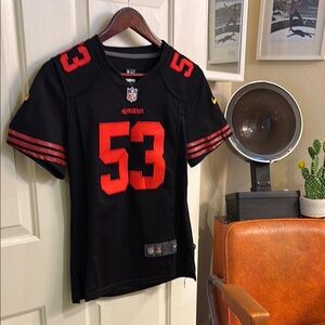 Kids Black and Red Sports Jersey
